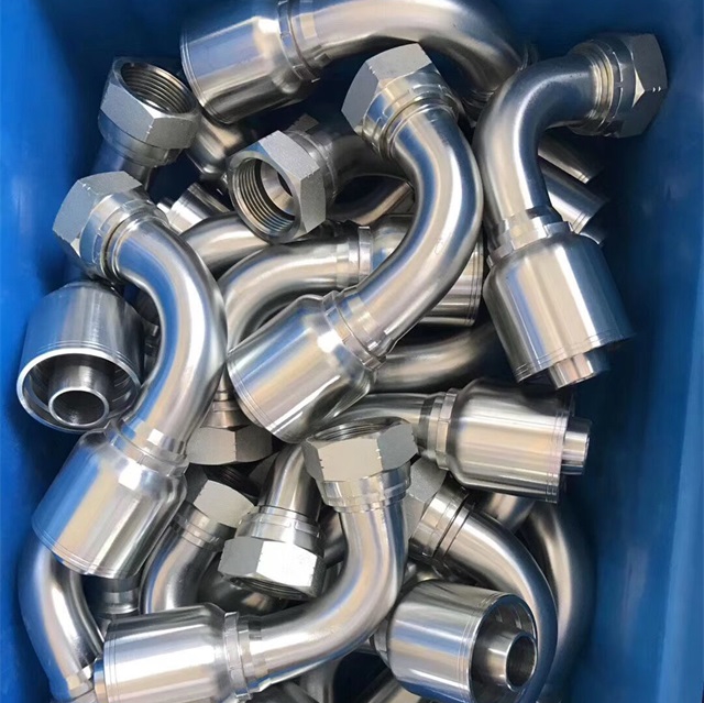 One Piece Fittings Buy hydraulic hose fitting, 45 Degree BSP Female